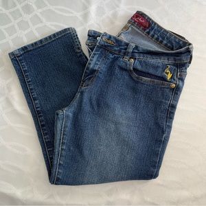 BABY PHAT JEANS CO. - Cropped Denim Junior’s Size 11/12